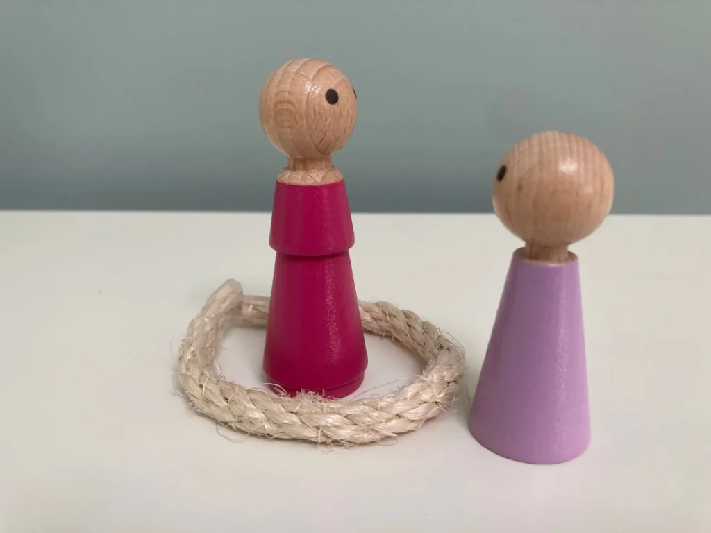 Poppetjes en grenzen